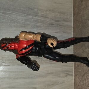 (J21)WWE MATTEL KANE TrueMoves Hinged 11.5" Wrestling Wrestler WWF Action Figure